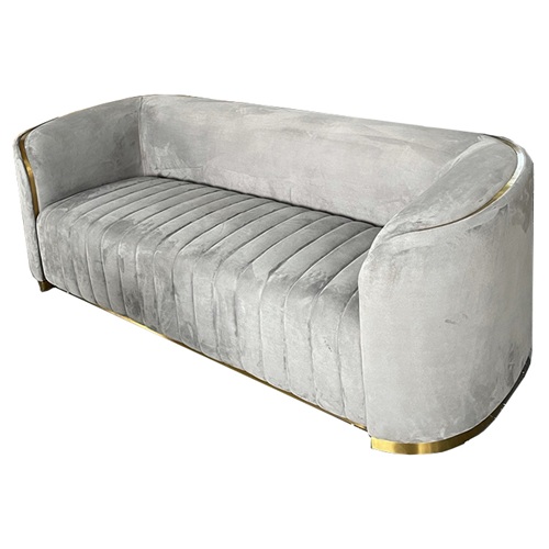 音樂會（huì）所酒吧現代輕奢不鏽鋼沙發