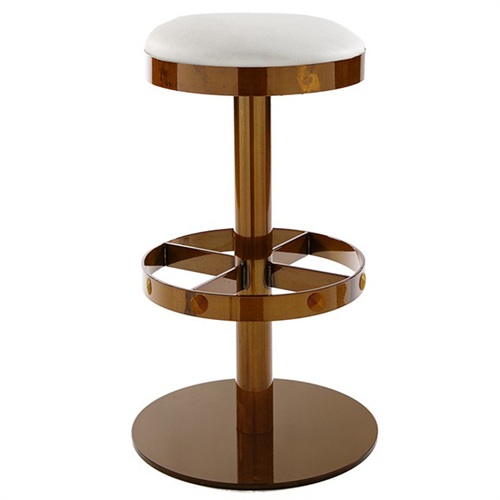 歐式不（bú）鏽鋼酒吧凳_休閑高腿酒吧凳