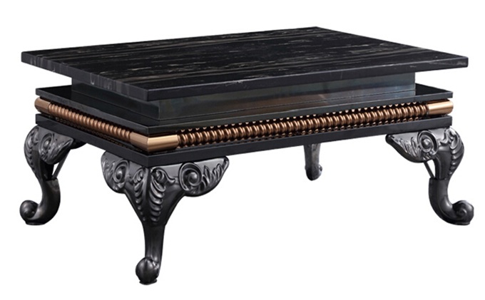 KTV不鏽鋼茶幾散台桌_夜場會所大理石（shí）茶幾