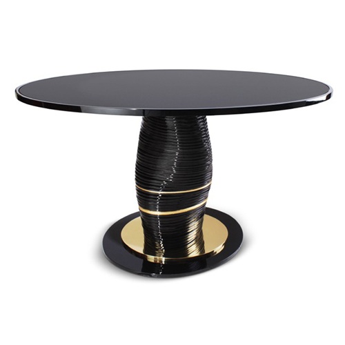 現代酒吧散台玻璃鋼輕奢酒吧圓桌子（zǐ）