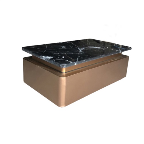 酒吧ktv長方形高端（duān）不鏽鋼茶幾定做