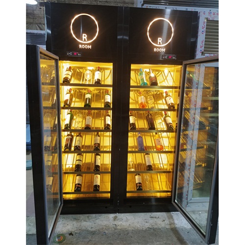 定製現（xiàn）代簡約不鏽鋼常溫紅酒酒櫃_不鏽鋼酒櫃定製（zhì）