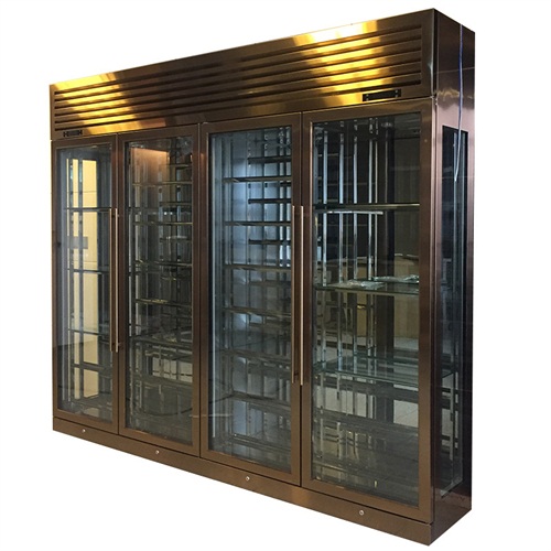 定製恒溫不鏽鋼酒櫃酒窖_不鏽鋼酒櫃定製廠家