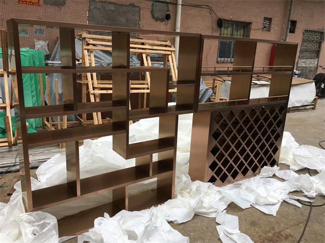 酒店不鏽鋼（gāng）紅酒展示櫃_優質304不鏽鋼紅酒櫃