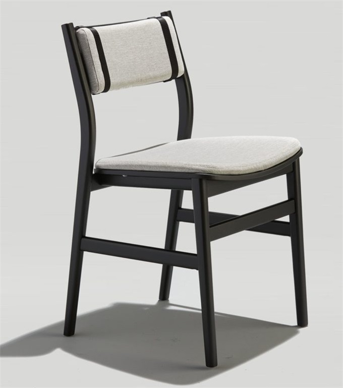 咖啡廳休閑北歐時尚實木餐（cān）椅