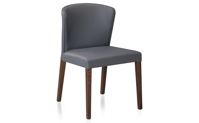 美式風格咖啡（fēi）廳現代皮革椅子