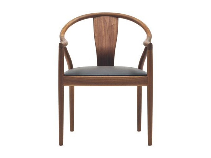 咖啡屋簡約實木（mù）特色扶手咖啡椅