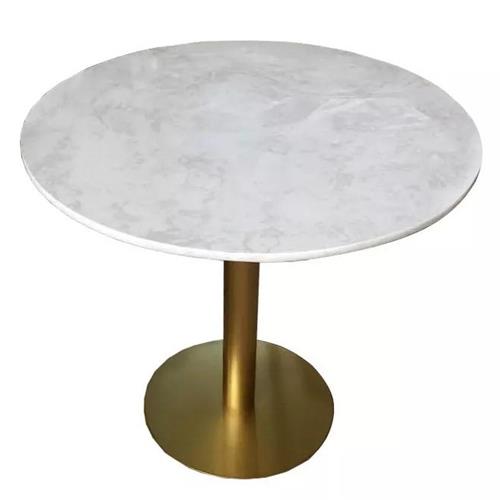 北歐咖啡桌椅_不鏽鋼大理石咖啡桌_咖啡休閑桌椅