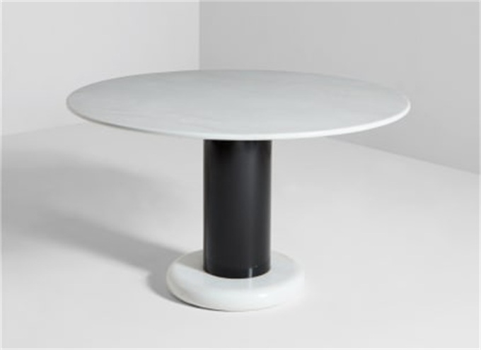 咖啡館現代大理石圓形咖啡（fēi）桌