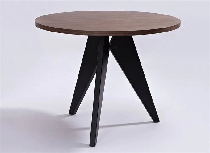 咖啡店北歐實木簡（jiǎn）約圓形小（xiǎo）圓桌