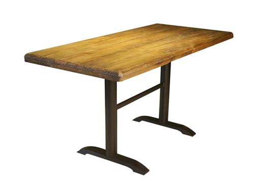 美式鄉村複古咖啡店（diàn）實木餐（cān）桌