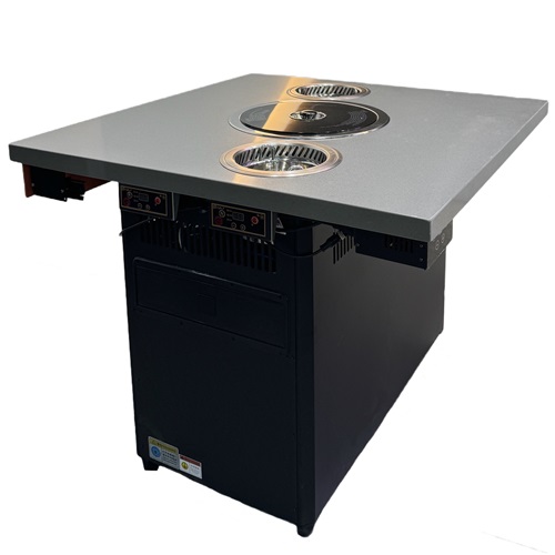 自助小火鍋烤肉餐廳無煙烤涮一（yī）體桌