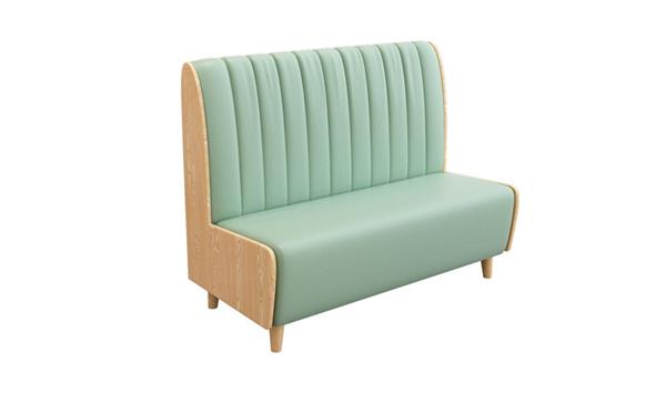 簡約時尚網紅風格（gé）甜品店卡座沙發