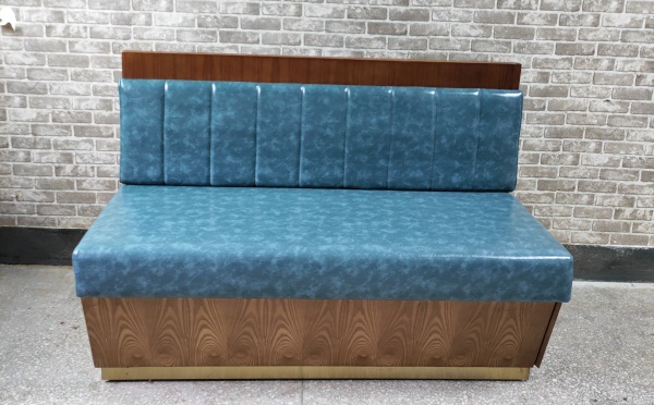 西餐廳茶餐廳休閑（xián）實木（mù）卡座沙發家具組（zǔ）合