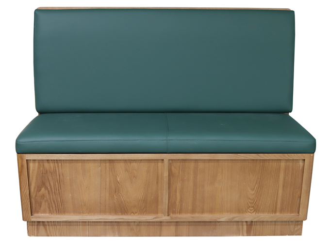 自助餐廳火（huǒ）鍋店（diàn）簡約實木卡（kǎ）座沙（shā）發