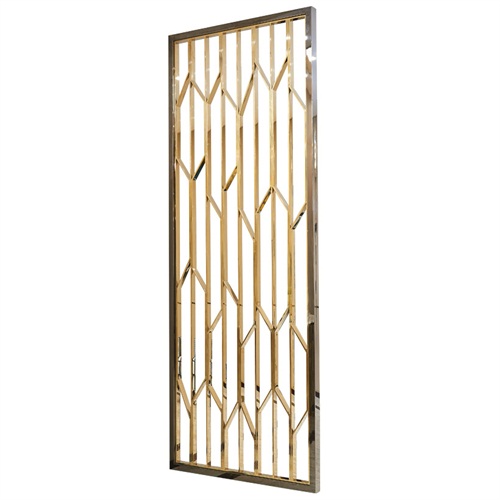 北歐現代（dài）簡約不鏽鋼屏風隔斷（duàn）鏤空（kōng）_高檔不鏽鋼屏（píng）風廠