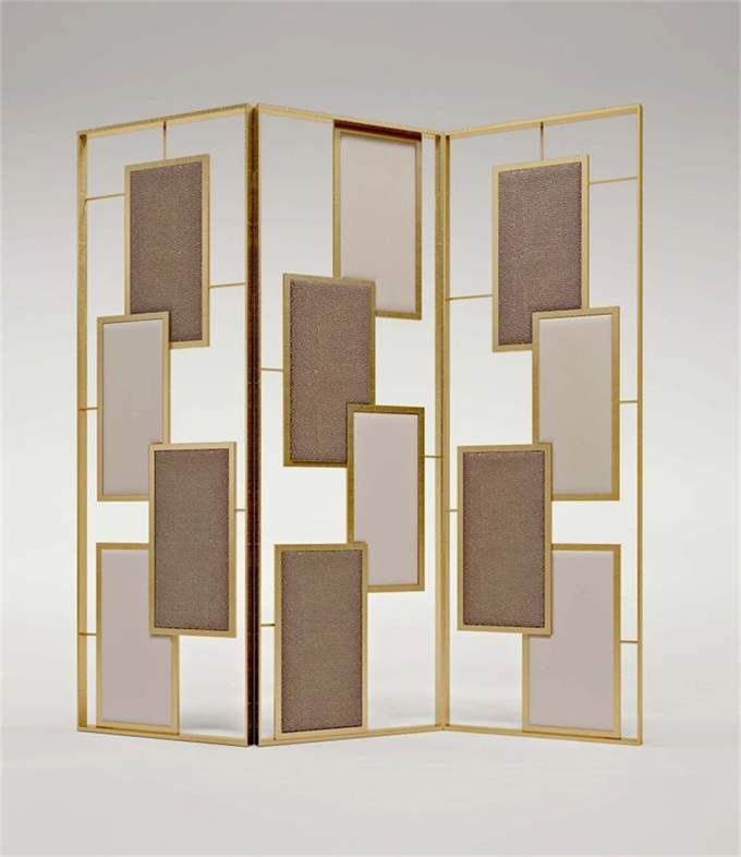 辦公（gōng）室可折疊不鏽鋼時尚（shàng）簡約屏（píng）風（fēng）