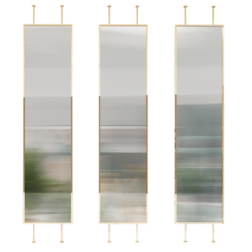 現（xiàn）代創意不鏽鋼（gāng）屏風玻璃鋼隔斷_不鏽鋼屏風定製加工廠