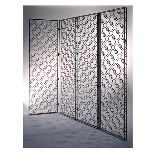 酒店現代簡約（yuē）不鏽鋼屏風隔斷定製_不鏽鋼屏風廠家生產