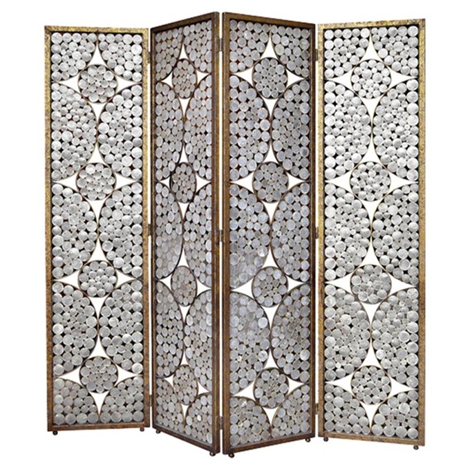 酒（jiǔ）店會所輕奢時尚鈦金不鏽鋼屏風