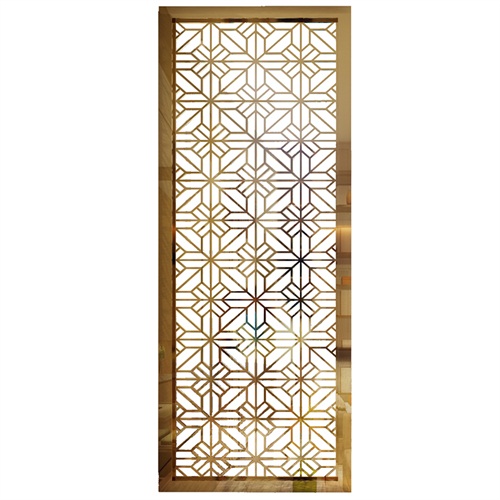 不鏽鋼屏（píng）風鈦金花格鏤空金屬_不鏽鋼屏風（fēng）隔斷廠家