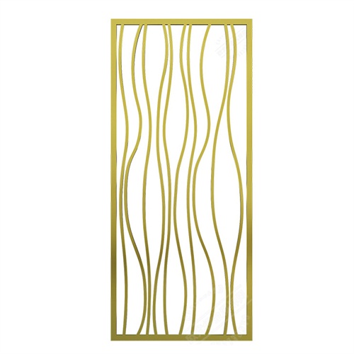 現代簡約不鏽鋼屏風（fēng）隔斷_不（bú）鏽鋼屏風廠家