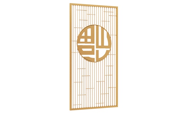 高端不（bú）鏽鋼屏風隔（gé）斷現代金屬_不鏽（xiù）鋼屏風生產廠家