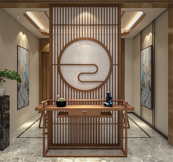 中式不鏽（xiù）鋼屏風古（gǔ）典簡約_不鏽鋼屏風生產廠家（jiā）