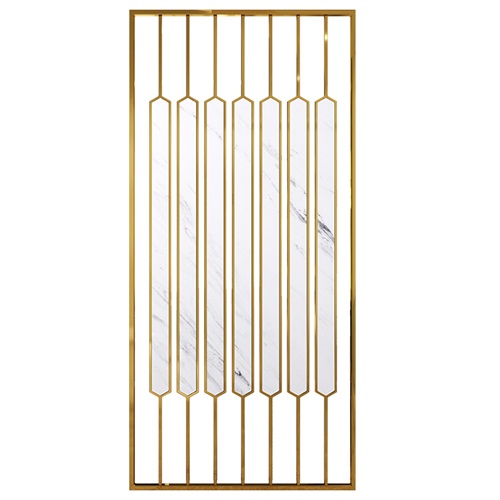 現代中式鏤空不鏽鋼屏風隔斷_不鏽（xiù）鋼屏風加工廠家