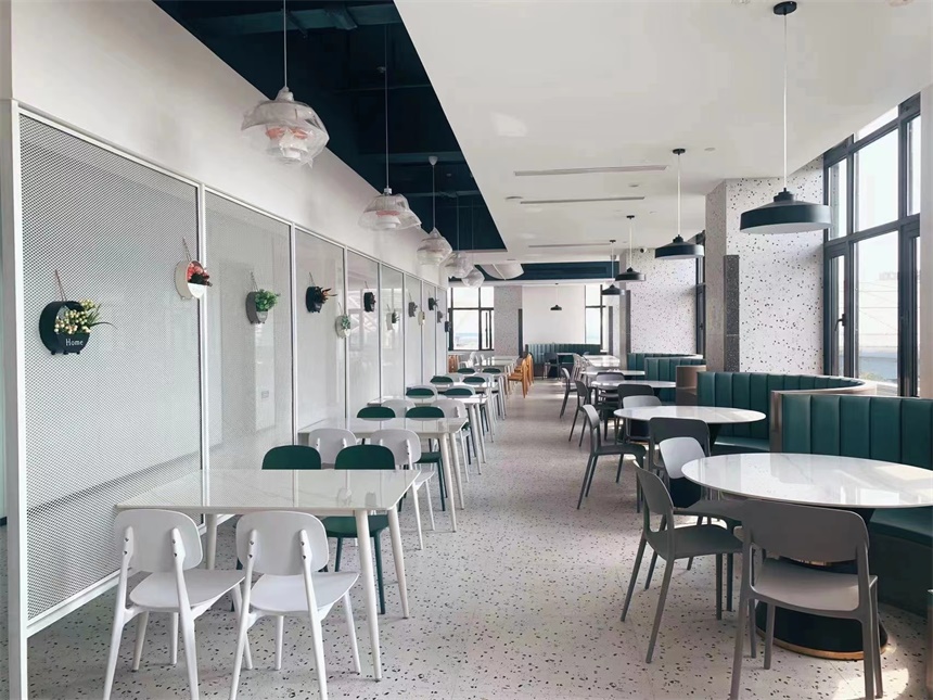 企業食堂職工餐廳（tīng）高檔食堂桌椅