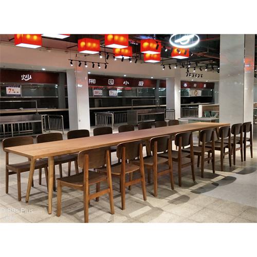 公（gōng）司飯堂餐桌_企業單位員工餐廳食堂桌子（zǐ）