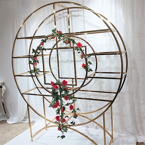 後現代簡約玫瑰金不鏽（xiù）鋼書架_不鏽鋼書架書櫃定製