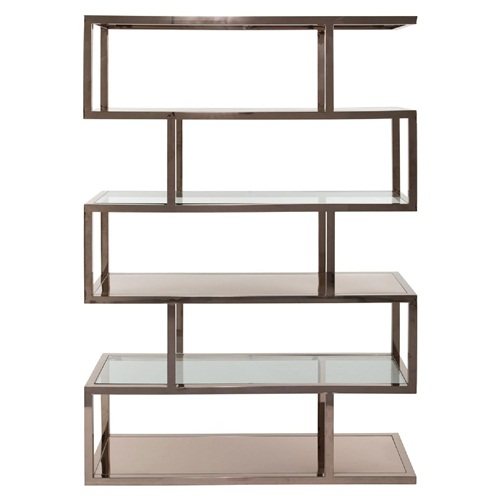 定製創意不鏽鋼書（shū）櫃書架多層_不鏽鋼書（shū）架工廠直銷