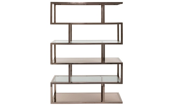 定製創意不鏽鋼書櫃書架多層_不鏽鋼書架（jià）工廠直銷