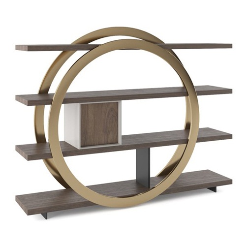 意式後現代極簡不鏽鋼酒櫃創意多層_不鏽鋼（gāng）酒架廠家定製（zhì）