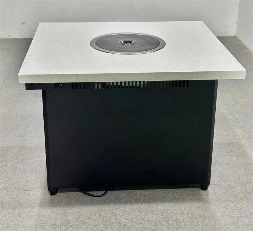 自助烤（kǎo）肉店大理（lǐ）石無（wú）煙淨化電烤烤肉桌