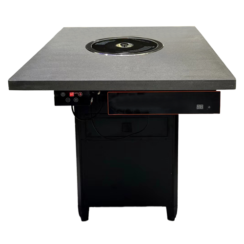 自助烤肉店大理石無煙自淨化烤肉桌