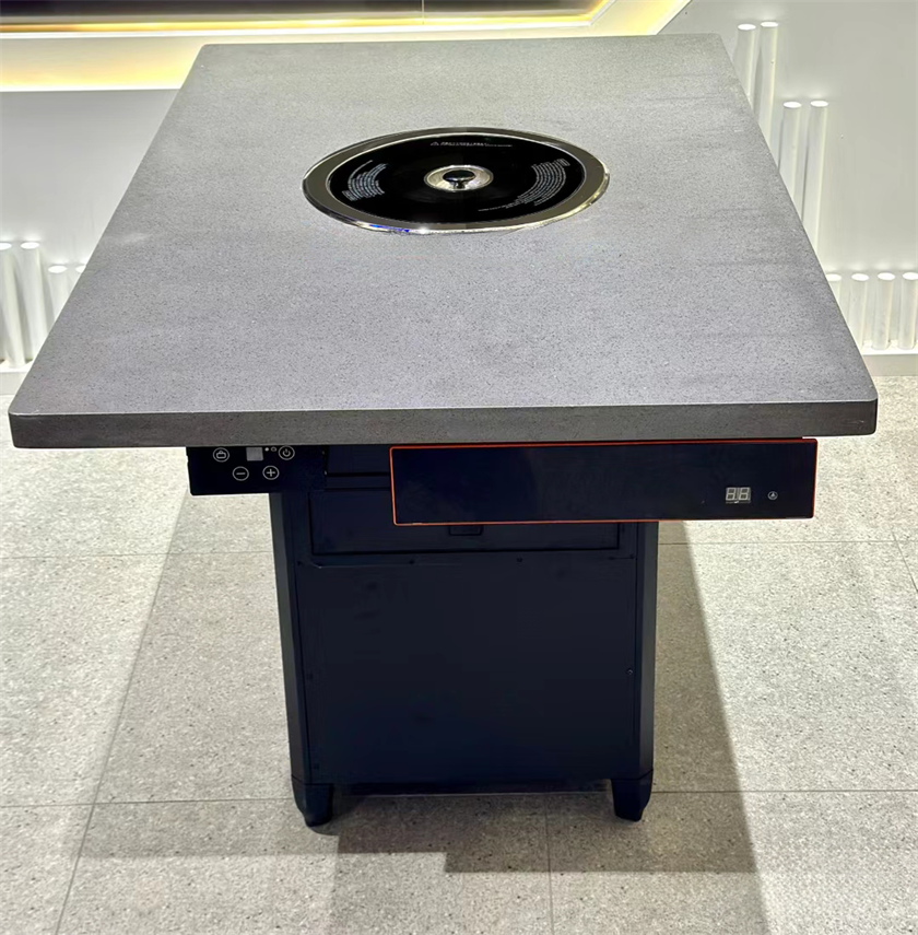 自助烤肉（ròu）店大（dà）理石無煙（yān）自淨化烤肉桌
