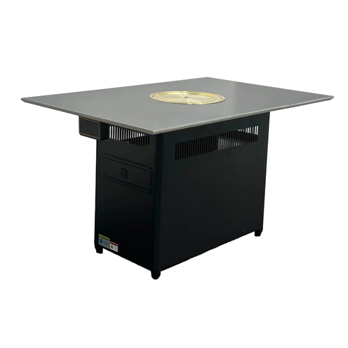 自助烤肉（ròu）店下排（pái）煙炭火烤肉無煙自（zì）淨化（huà）烤肉桌