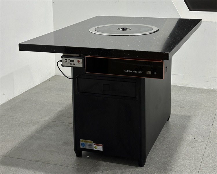 自助烤肉店大理石無煙淨化烤（kǎo）肉桌