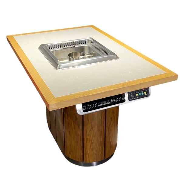 火鍋店時尚智能無（wú）煙淨化火鍋桌