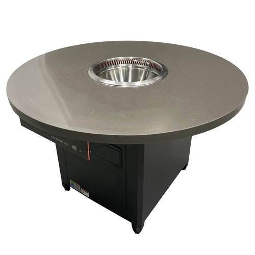 圓形無煙火鍋桌｜內置淨化係（xì）統（tǒng）｜CE/UL認證可出口