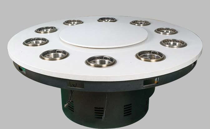 一人一鍋電磁（cí）爐火鍋桌子（zǐ）12人單人無煙小火鍋（guō）