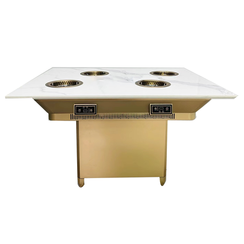 自助火鍋餐（cān）廳一人一位（wèi）無（wú）煙淨小火鍋桌