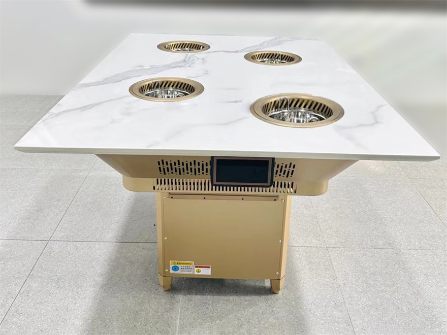 自助火鍋餐廳一人一位無煙淨小火鍋桌