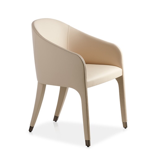 牛扒西餐廳現代皮質吃飯椅（yǐ）子