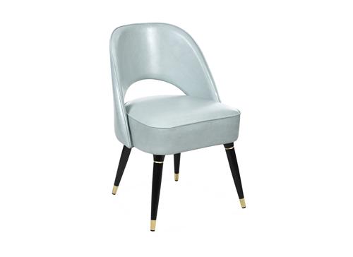 北（běi）歐美式皮藝實木餐椅 西餐椅