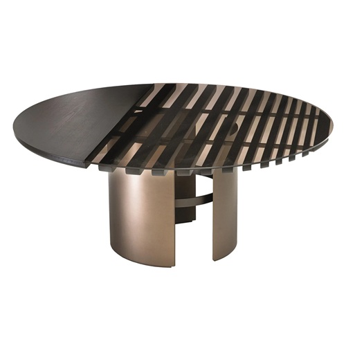 美式西餐廳古典（diǎn）實木不鏽鋼桌子