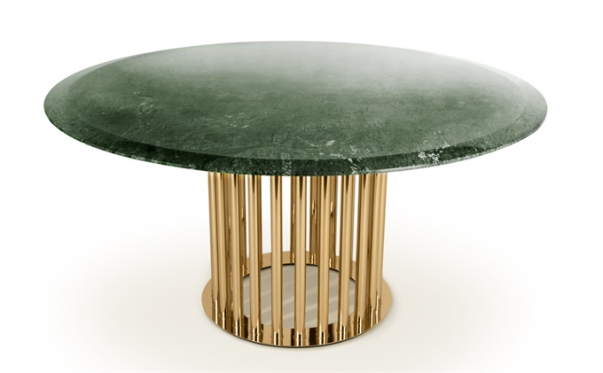 不鏽鋼桌腳天（tiān）然大理石台麵高（gāo）端西餐桌