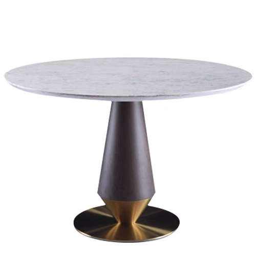 高檔（dàng）中餐廳時尚大理石（shí）圓桌